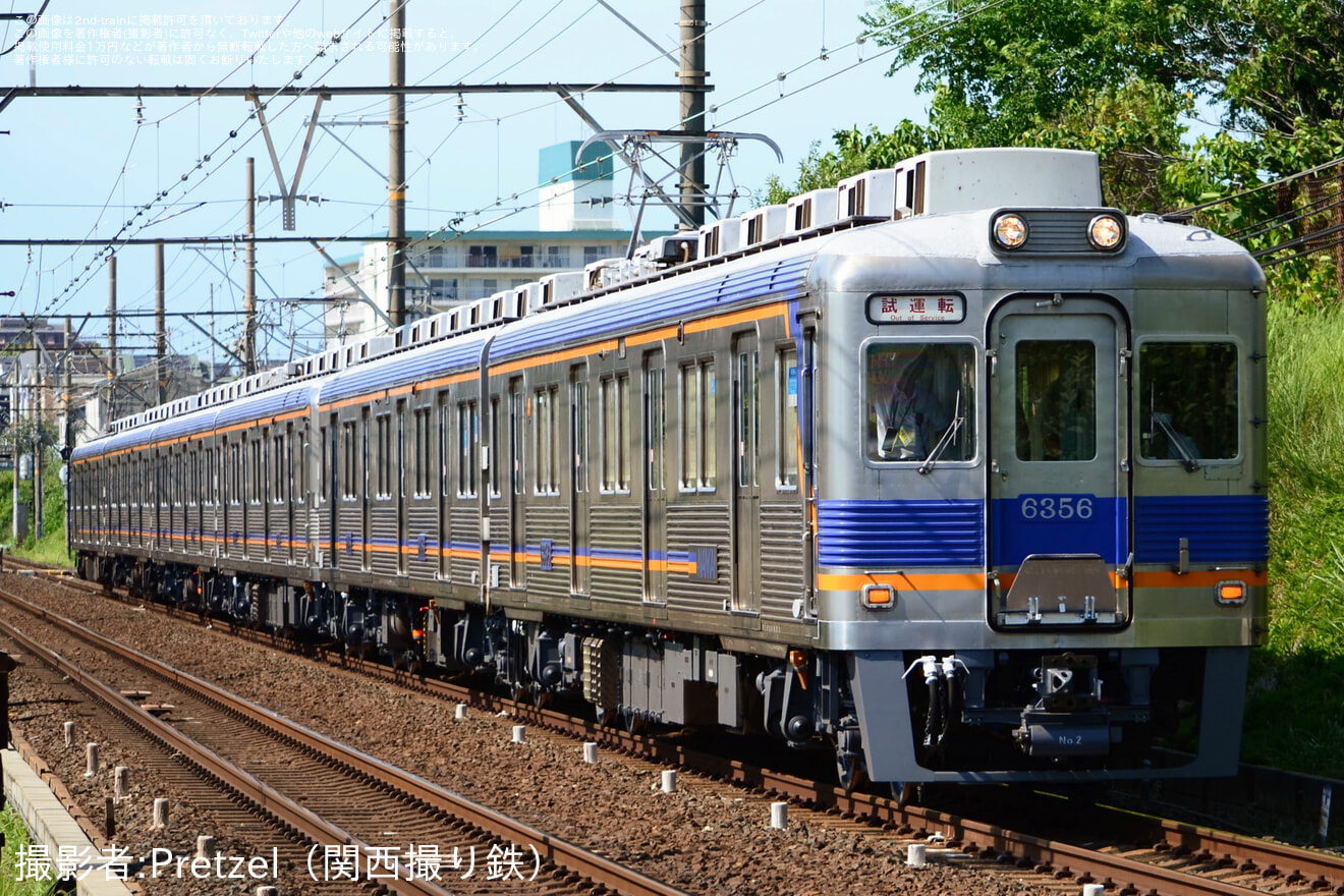 【南海】6300系6306F 千代田工場出場試運転の拡大写真