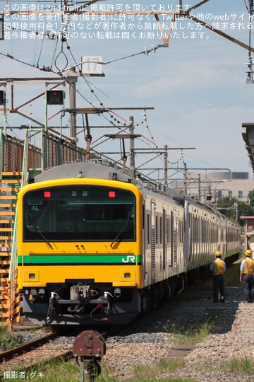 【JR東】E493系オク01編成とE233系U629編成が連結