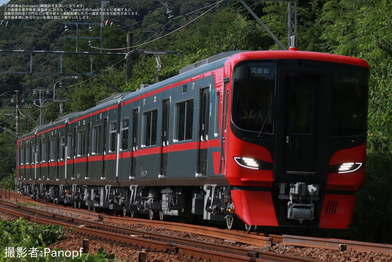 【名鉄】9500系9529F新車性能確認試運転の拡大写真