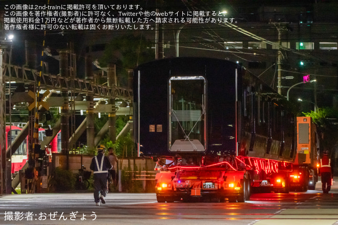 【相鉄】13000系13100号車 GREEN×EXPO 2027での実車展示に向けて陸送（5枚目）