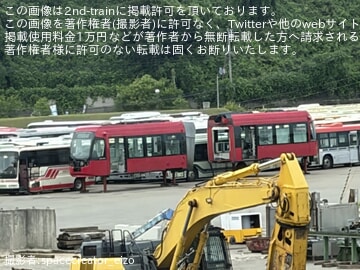 【万葉線】アイトラム1002号車が日本総合リサイクルへ搬入