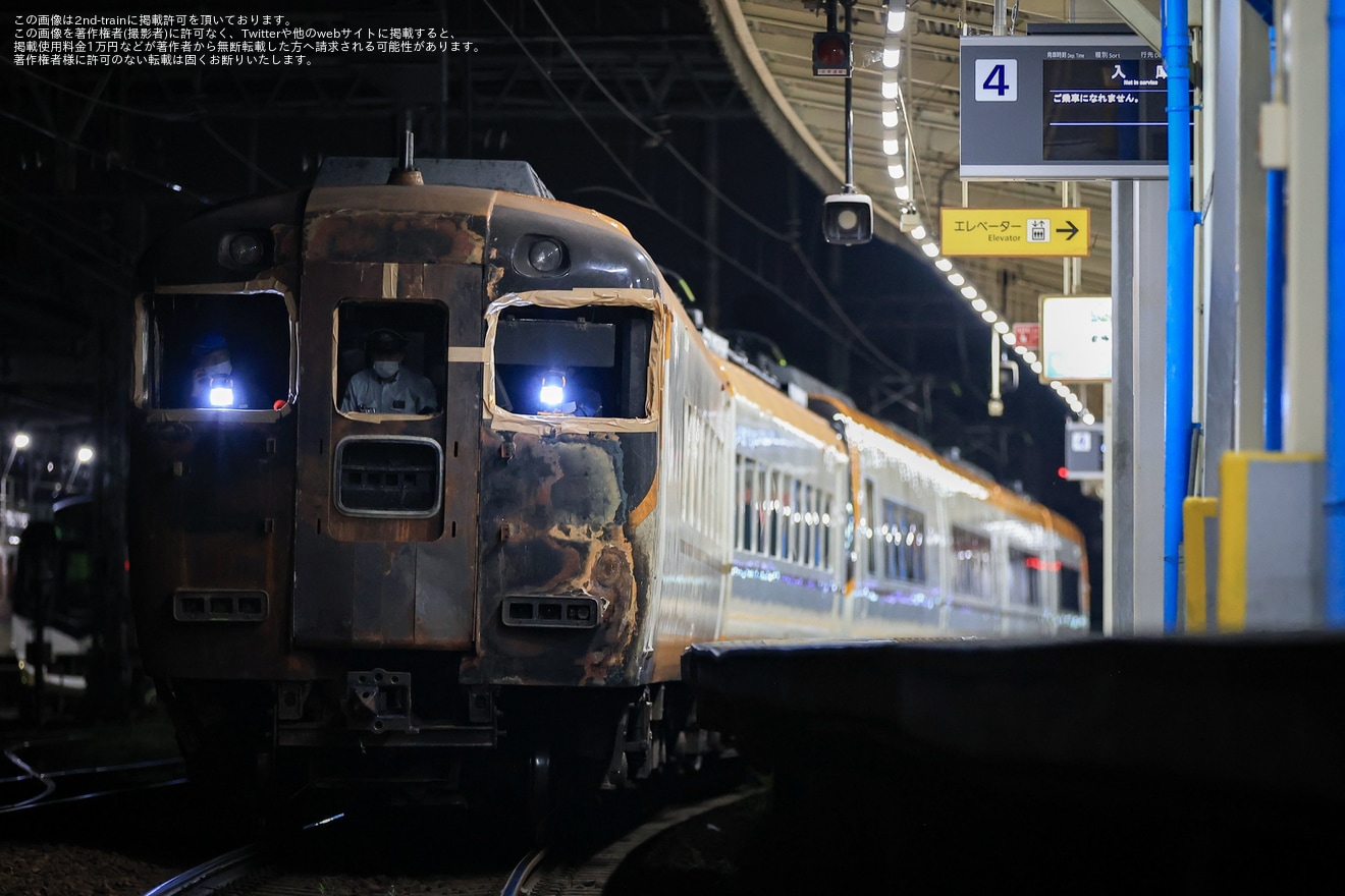 【近鉄】12400系NN01のうちC#12501+C#12451が高安へ疎開回送の拡大写真