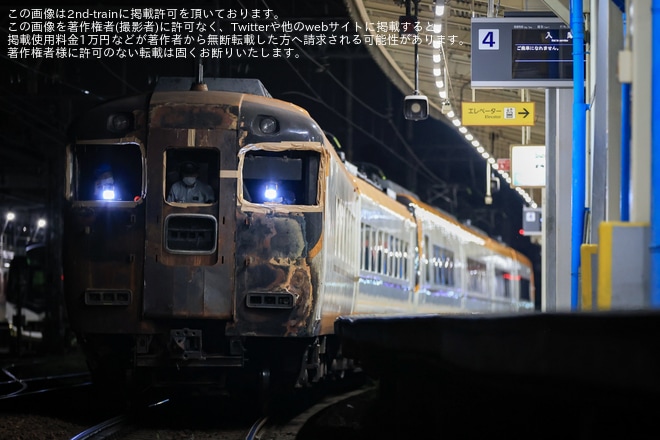 【近鉄】12400系NN01のうちC#12501+C#12451が高安へ疎開回送（1枚目）