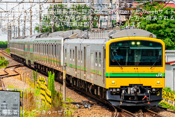 【JR東】E233系3000番台U629編成が秋田総合車両ベースに向けて配給輸送