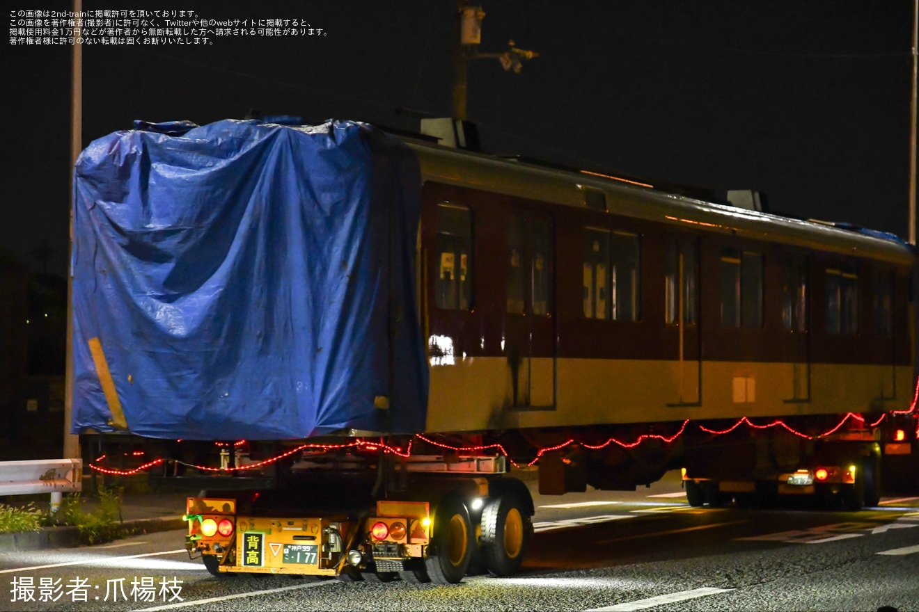 【近鉄】6020系C25が廃車搬出陸送の拡大写真