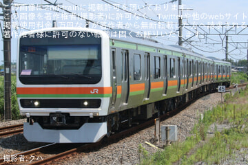 【JR東】209系ハエ51編成 大宮総合車両ベース出場回送