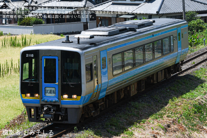 【JR四】2000系2118号車が多度津工場出場(202607)（1枚目）