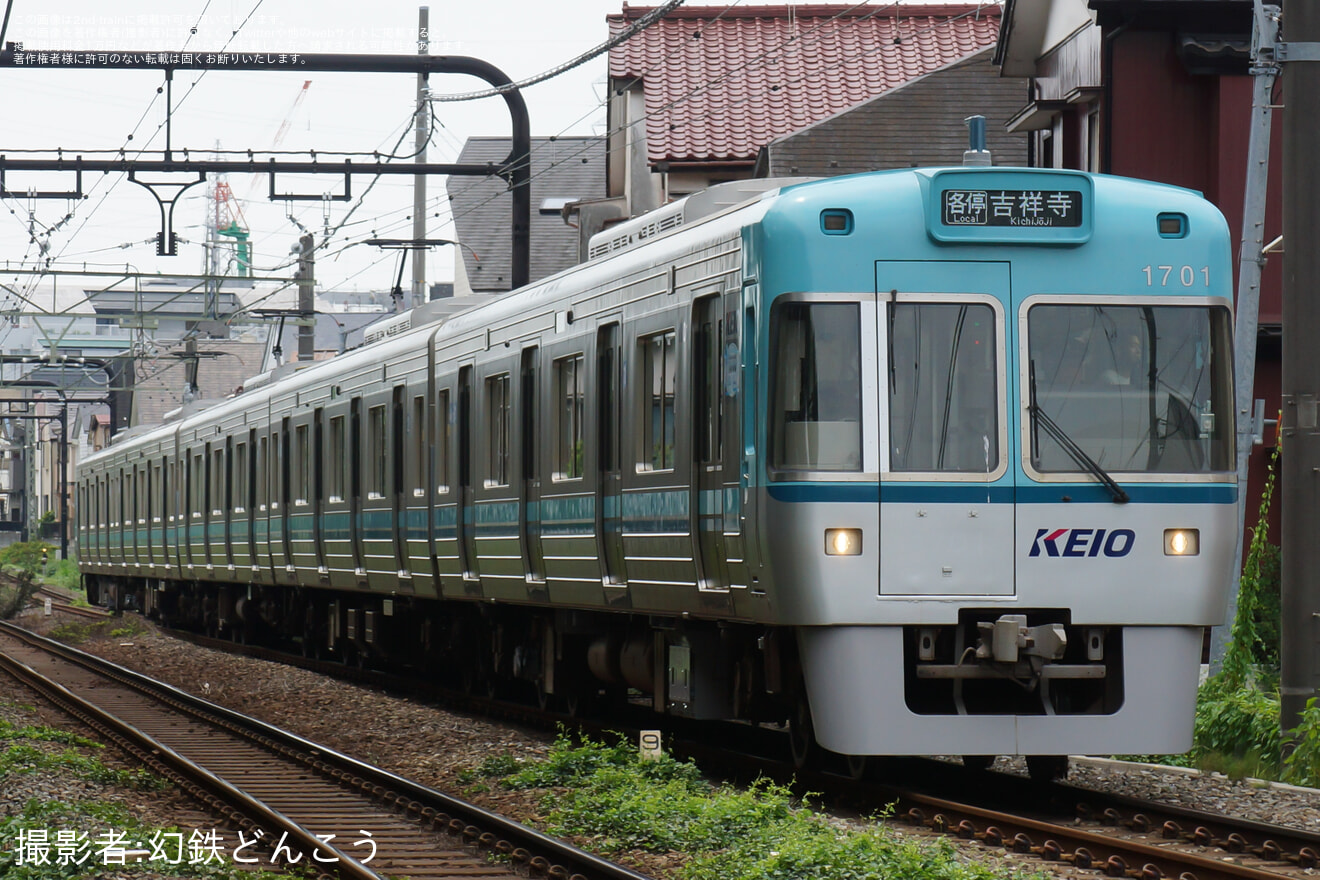 【京王】ワンマン運転対応化を終えた1000系1751Fが営業運転復帰の拡大写真