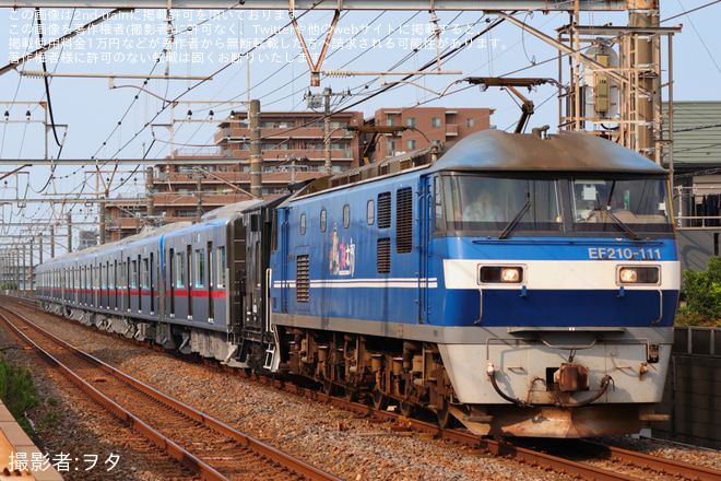 【京成】3200形3224F・3228Fが日本車輌製造を出場し甲種輸送 - 船橋法典～西船橋間にて撮影