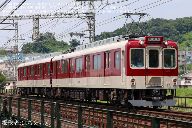 【近鉄】1810系H27 五位堂検修車庫出場試運転 - 安堂～河内国分間にて撮影