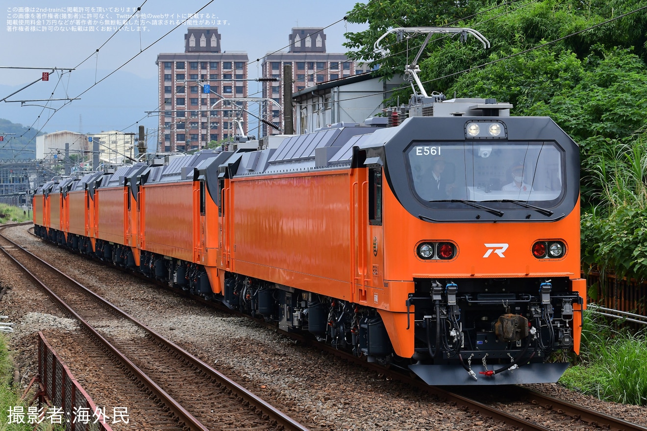 【台鉄】E500形E561～E566が6両重連で試運転の拡大写真
