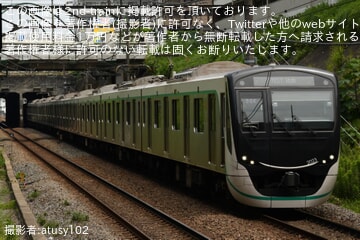 【東急】2020系2123FがCBTC関連装置設置後の確認試運転
