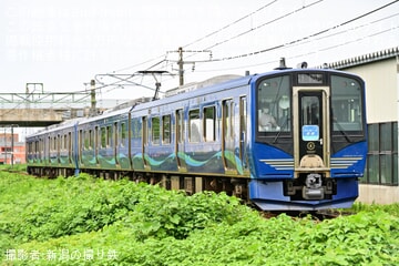 【しな鉄】SR1系100番台で「マリンビーチ信越号」を運行