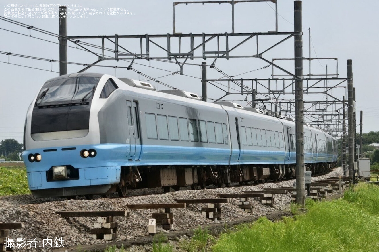 【JR東】E653系K71編成による長岡花火臨時列車が横浜発で運転の拡大写真