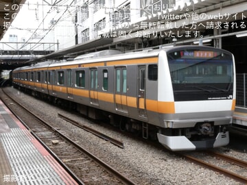 【JR東】E233系T16編成で「上1マルシェ」開催