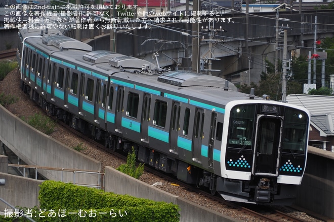 【JR東】E131系N11編成+N12編成が長野地区で試運転（1枚目）