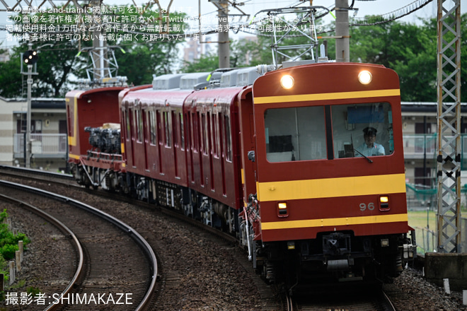 【養老】620系D21の561・621が塩浜検修車庫を出場 - 川原町～阿倉川間にて撮影