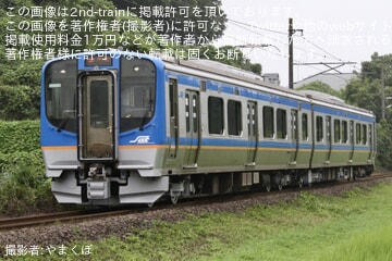 【SAT】SAT721系SA102編成が郡山総合車両ベース出場試運転