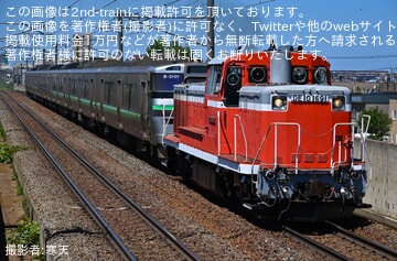 【JR北】733系B-3101+B-3201編成が苗穂工場へ入場