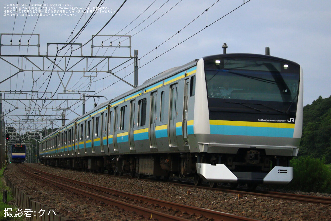 【JR東】E233系C3編成の車内設備変更などが確認の拡大写真