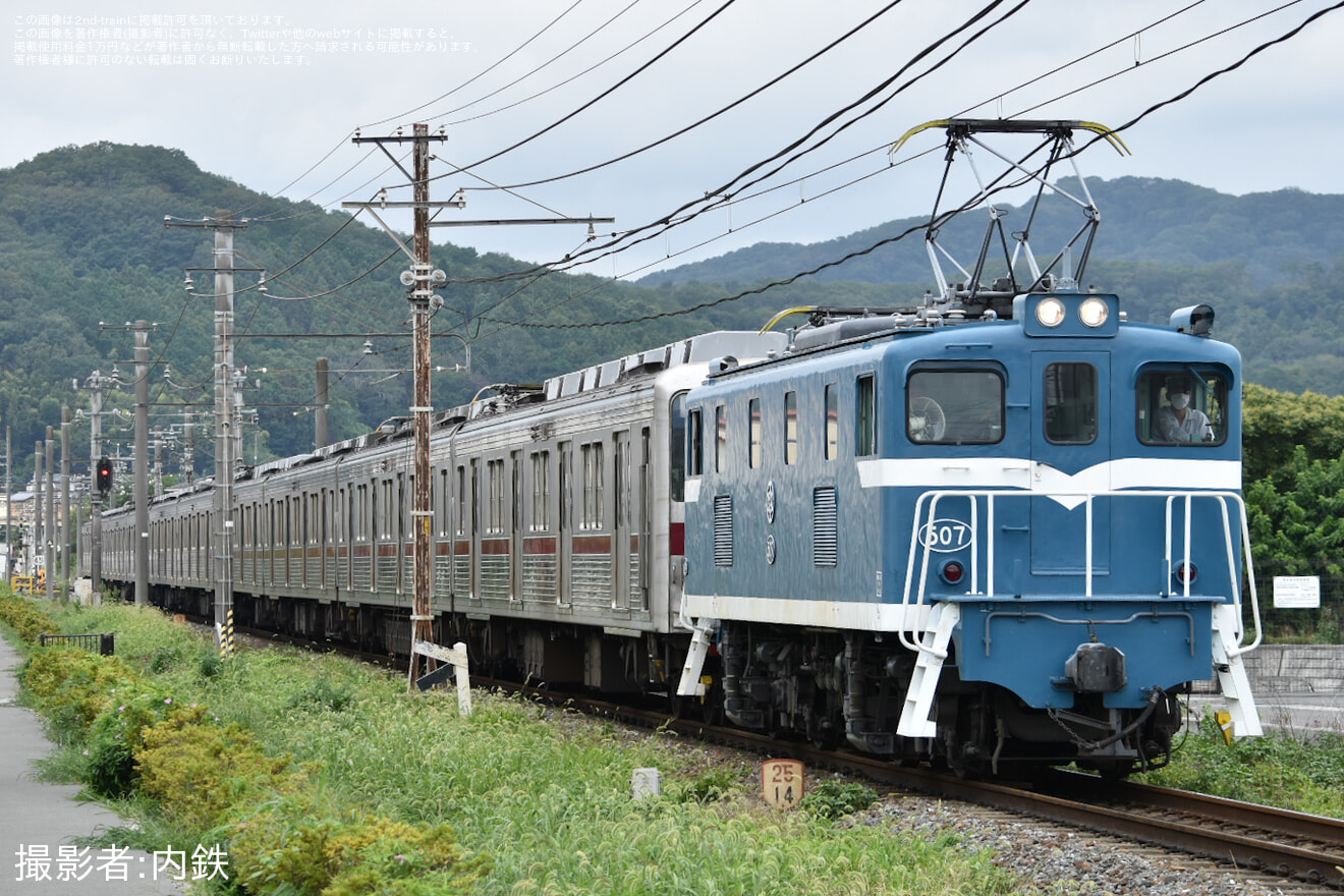【東武】10000型11006F南栗橋工場入場回送の拡大写真
