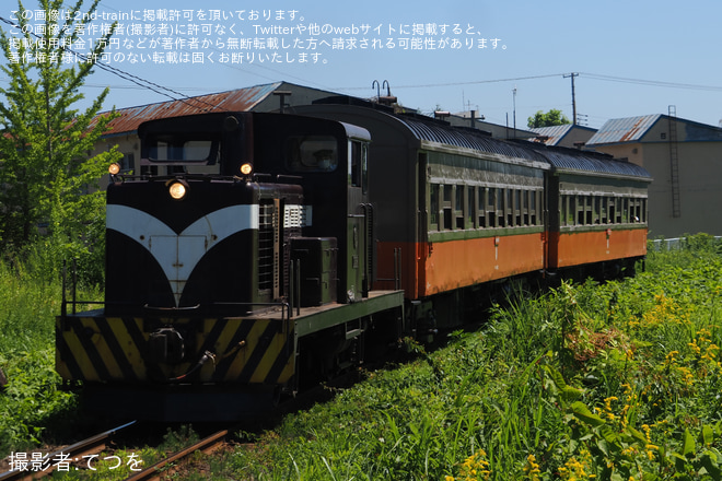 【津軽】「立佞武多」に伴う「臨時列車」運行を金木～芦野公園間で撮影した写真