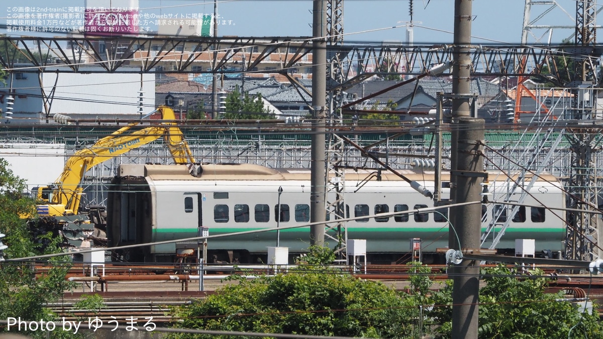 JR東】E3系L65編成「銀つば」の解体が進み残り2両に |2nd-train鉄道