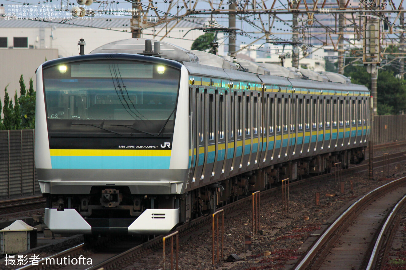 【JR東】E233系C3編成の車内設備変更などが確認の拡大写真