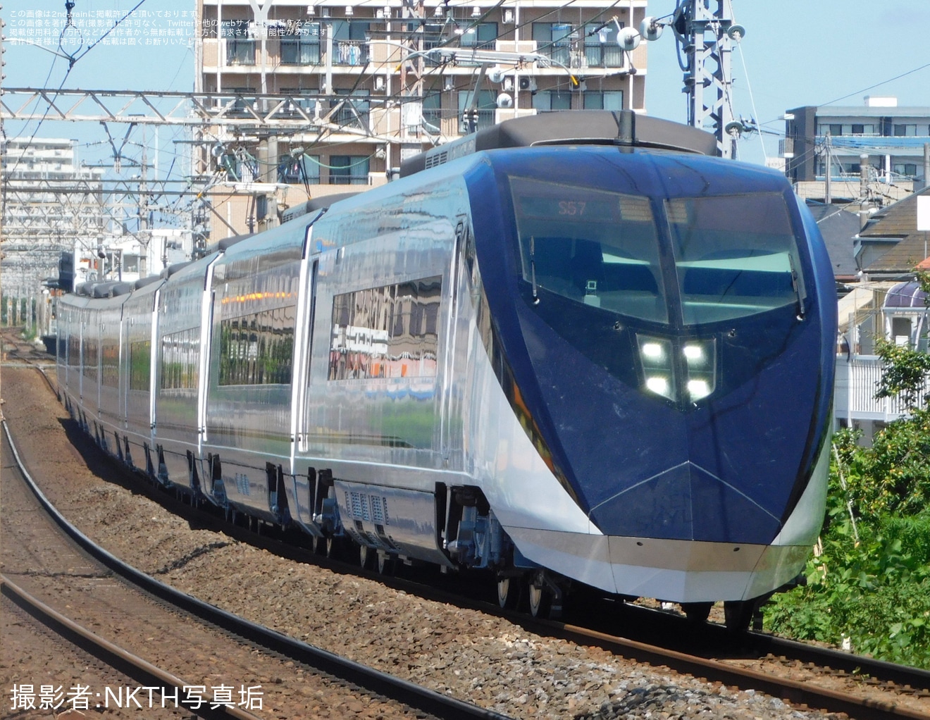 【京成】AE形AE4編成が宗吾車両基地出場試運転を実施の拡大写真