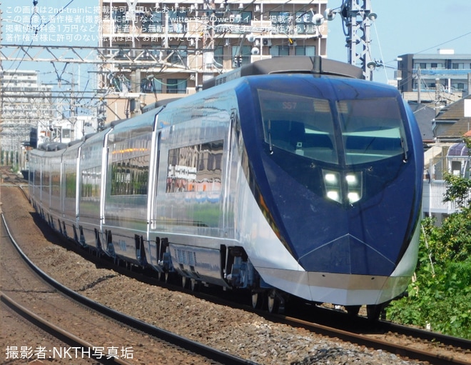 【京成】AE形AE4編成が宗吾車両基地出場試運転を実施を不明で撮影した写真