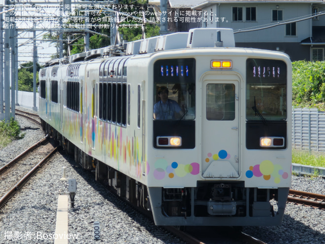 【東武】柏始発の団体臨時列車に634型「スカイツリートレイン」が充当を清水公園駅で撮影した写真
