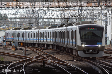 【小田急】5000形5058×10(5058F) 車輪交換試運転