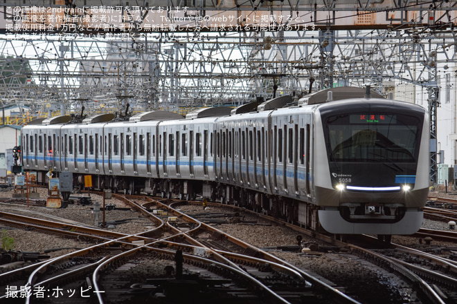 【小田急】5000形5058×10(5058F) 車輪交換試運転を相模大野駅で撮影した写真
