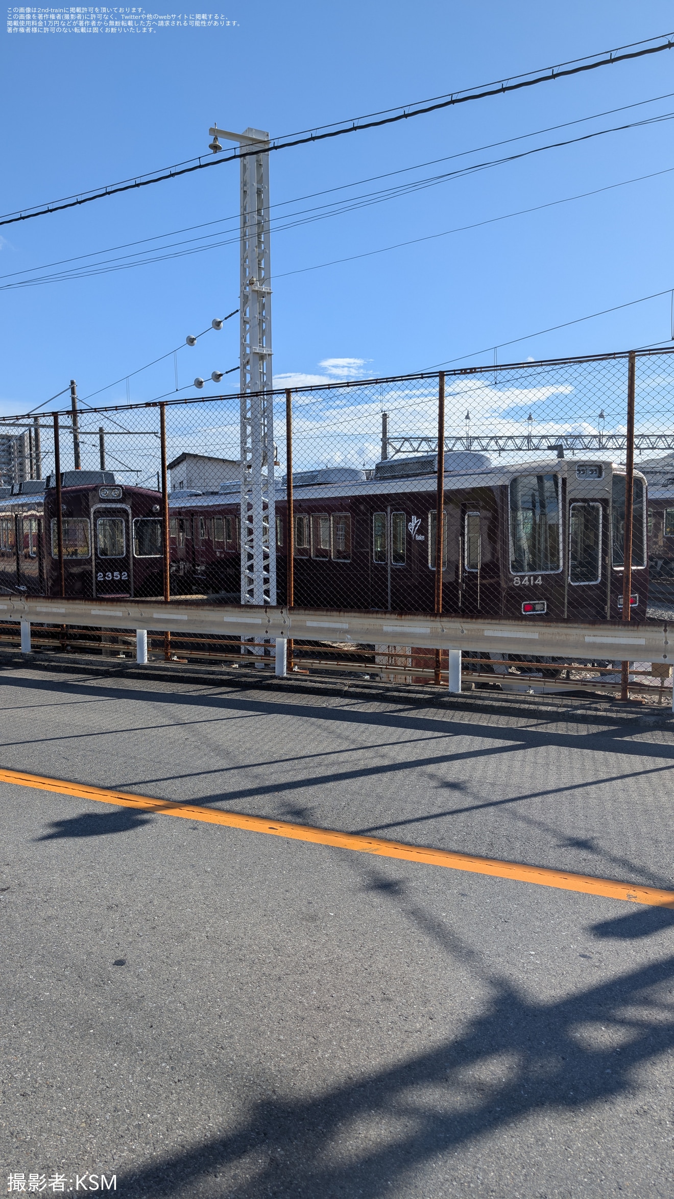 【阪急】8300系8314Fが4両編成化され正雀で確認の拡大写真