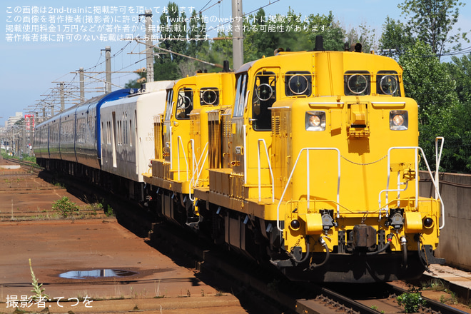 【JR北】道南で「THE ROYAL EXPRESS」2026年度運行開始を琴似駅で撮影した写真