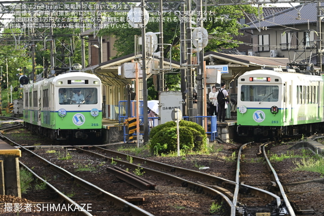 を日永駅で撮影した写真