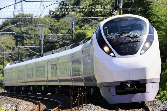 【JR東】E657系K14編成が郡山総合車両センターへ入場を不明で撮影した写真