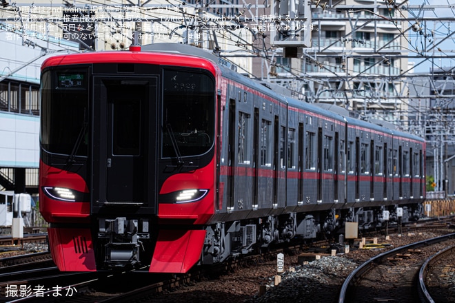 【名鉄】9500系9529Fが営業運転開始を不明で撮影した写真