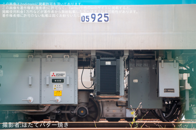 【メトロ】B修繕中の05系05-125F中野方5両が工場の外へ - 深川工場付近にて撮影
