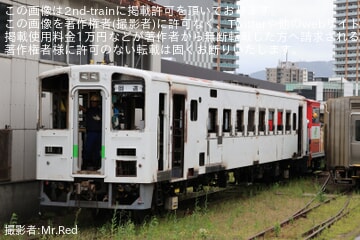 【JR北】改造中のキハ143-103が苗穂工場で入換