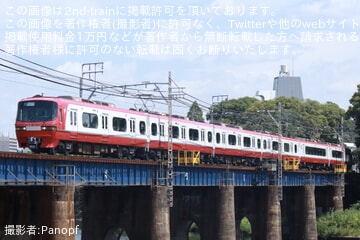 【名鉄】1200系1114F舞木検査場出場試運転