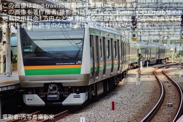 【JR東】E233系ヤマU632編成 東京総合車両ベース出場回送