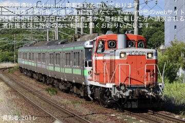 【JR北】DE10-1691牽引で721系F-4103+F-4203編成を救援回送
