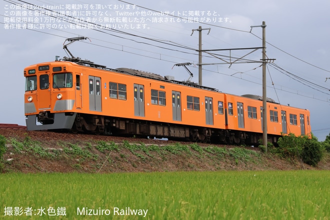 【近江】200形203F「500形リバイバル塗装」が営業運転開始を不明で撮影した写真