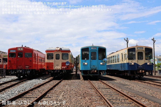 【水島】水島臨海鉄道×井原鉄道コラボ第2弾「車両撮影会」開催を倉敷貨物ターミナルで撮影した写真