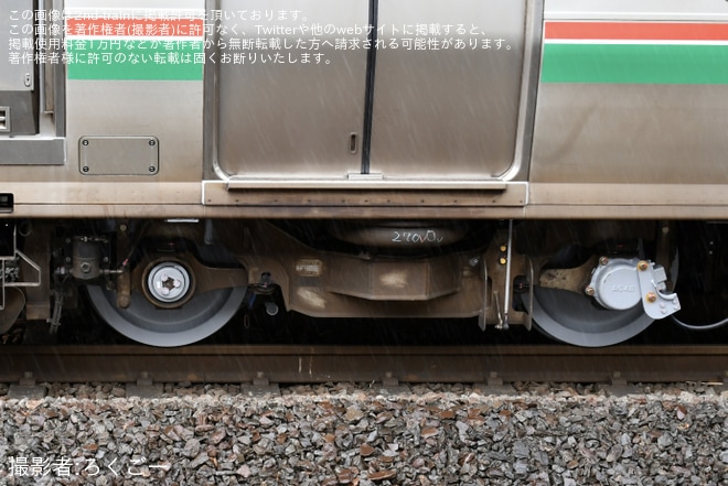 【JR東】E721系P-28編成が郡山総合車両ベースを出場（2枚目）