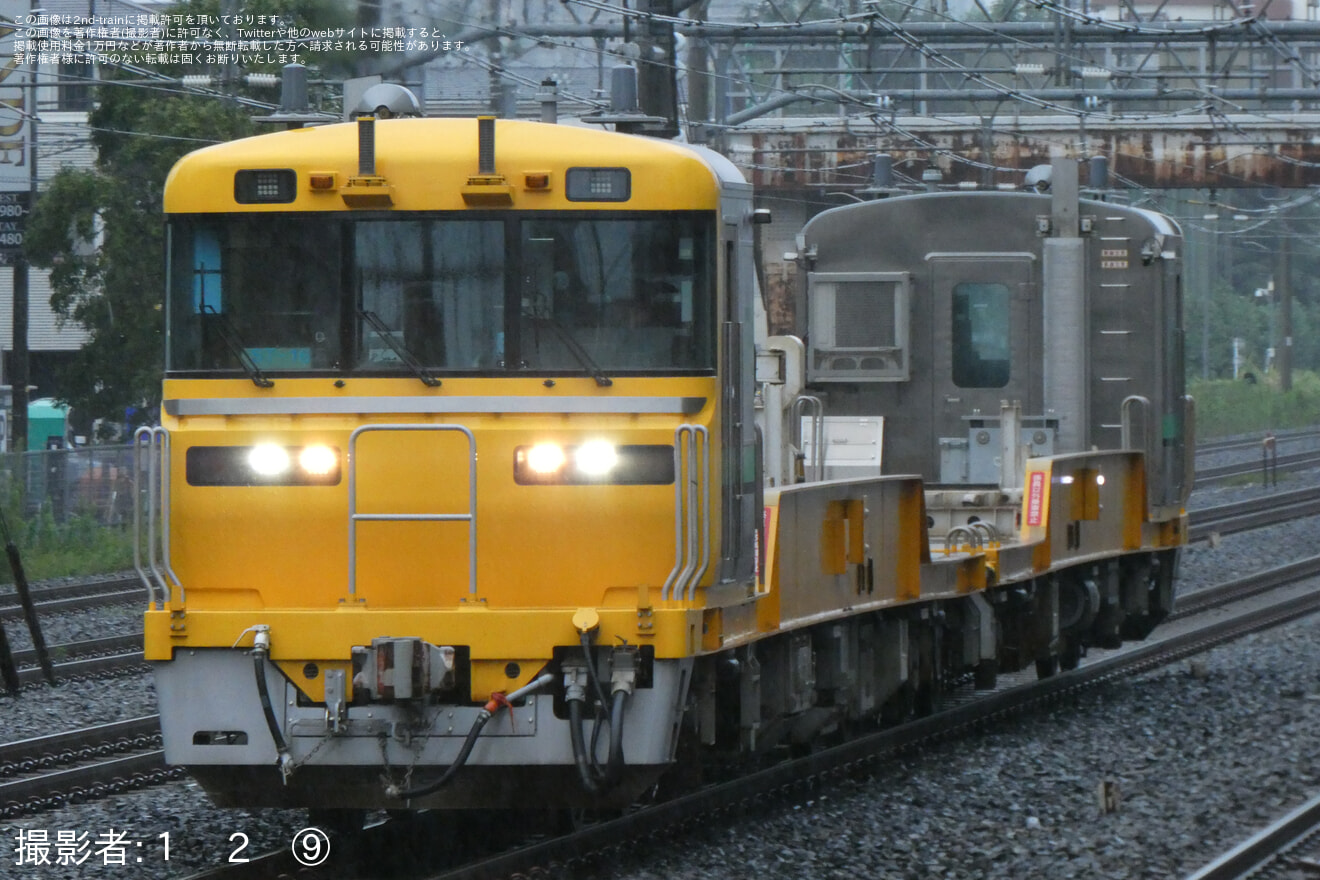 【JR東】キヤE195系ST-16編成が郡山総合車両ベース出場回送の拡大写真