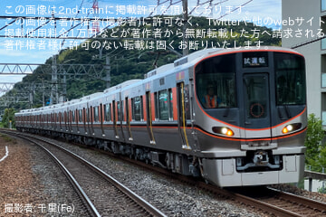 【JR西】323系LS22編成吹田総合車両所出場試運転