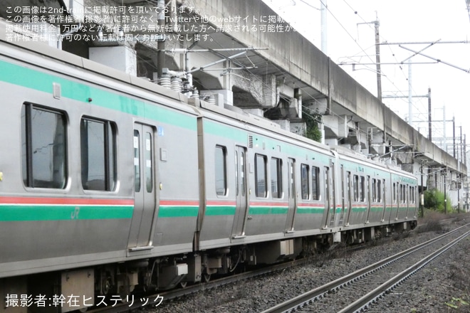 前4両がパン下げと分かるカット