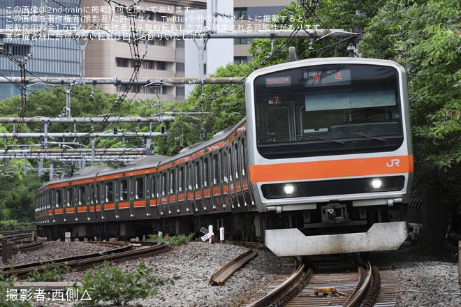 【JR東】E231系ケヨMU7編成 東京総合車両ベース入場(202608)（1枚目）